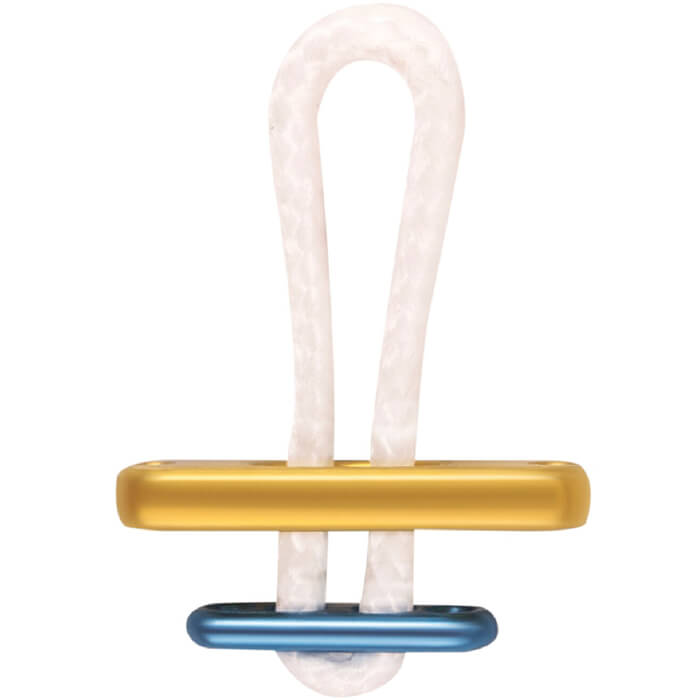 Cortical fixation button implant.